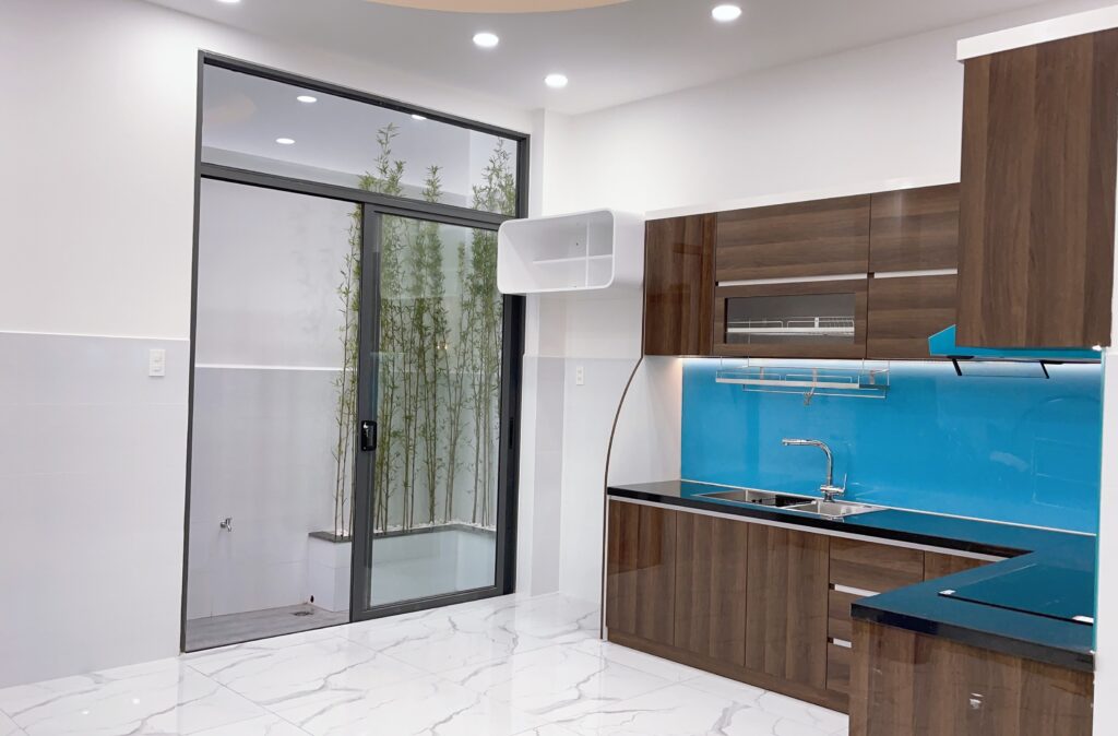 Khu vực bếp được tối ưu công năng