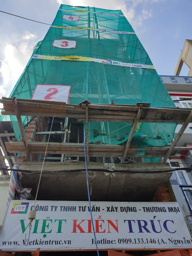 Bao che công trình nhà anh Phúc
