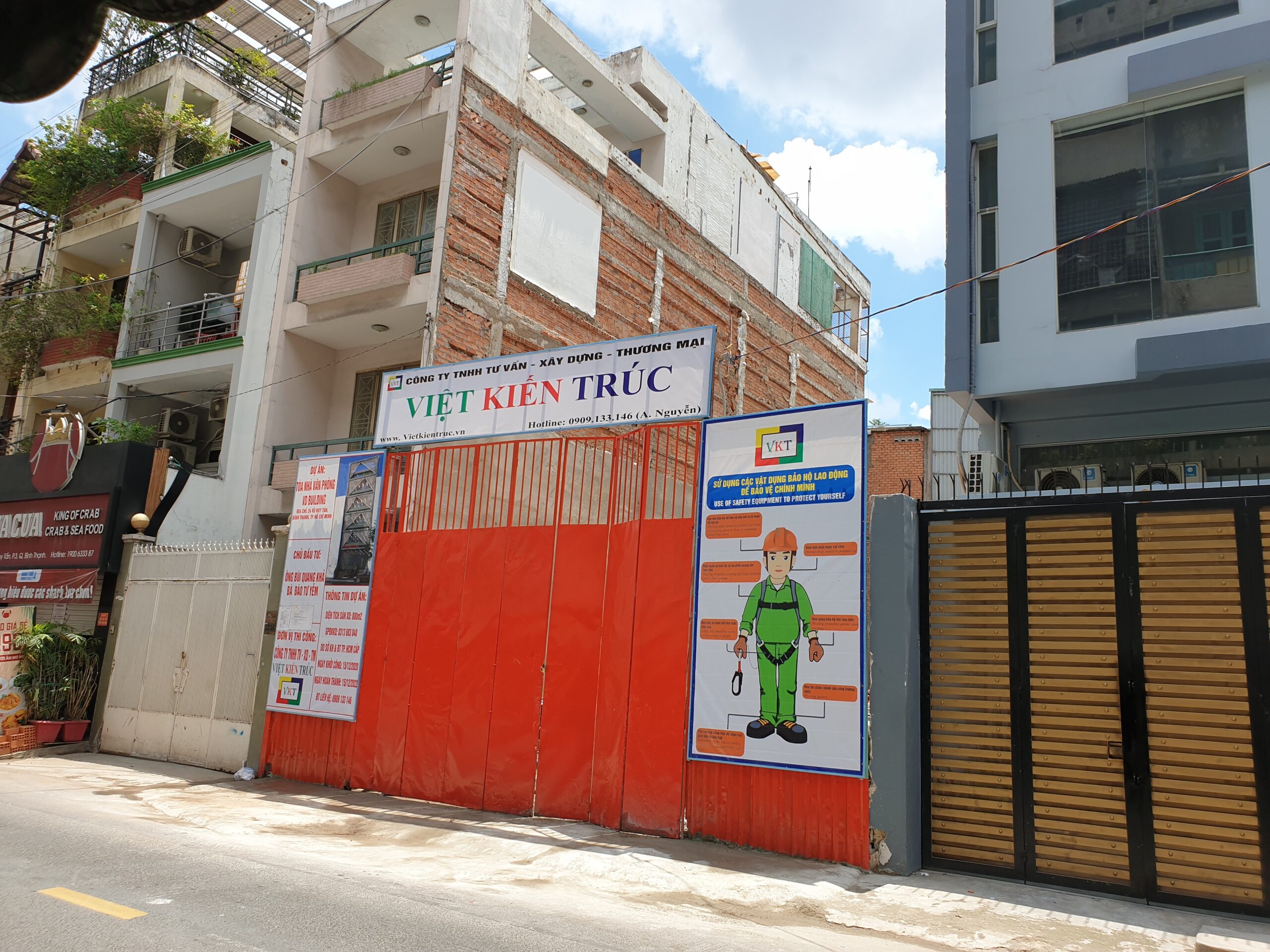 Chuẩn bị thi công