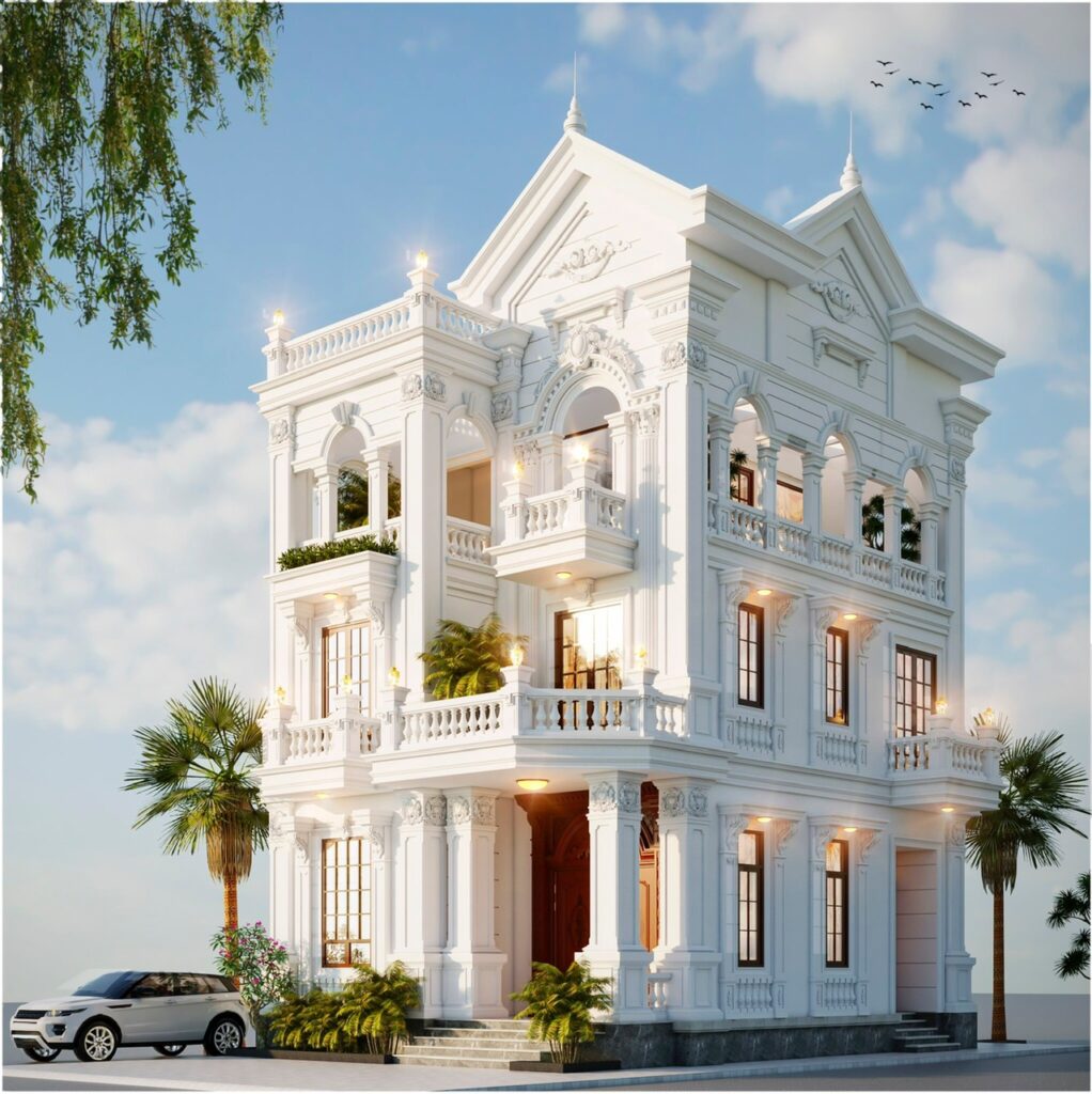 Thiết kế biệt thự Tân Cổ Điển