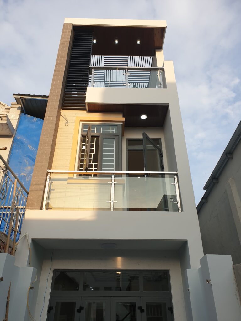 Mặt tiền nhà anh Bảo