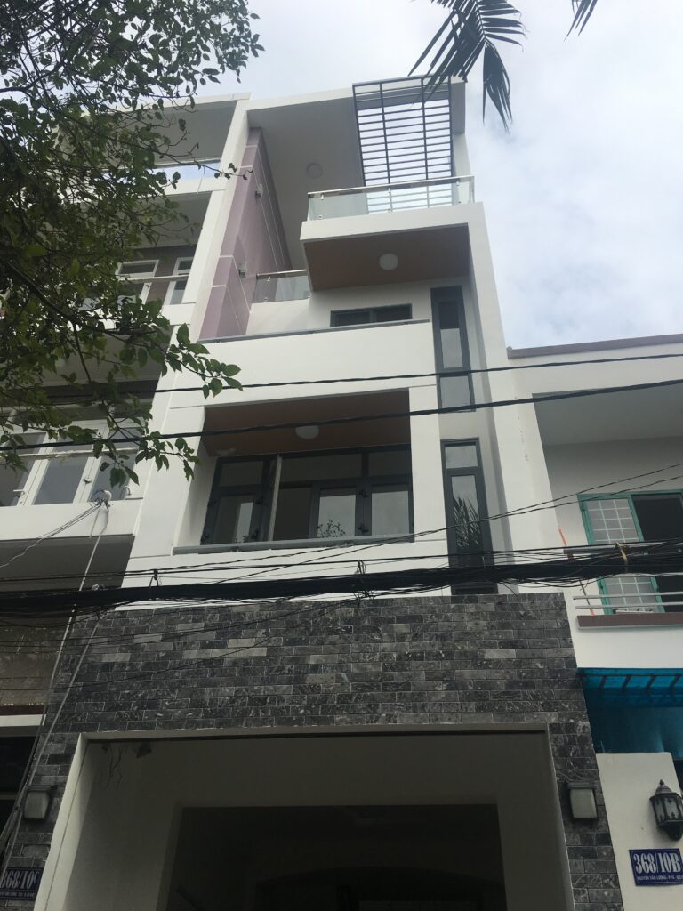 Mặt tiền hoàn thiện - Buổi sáng
