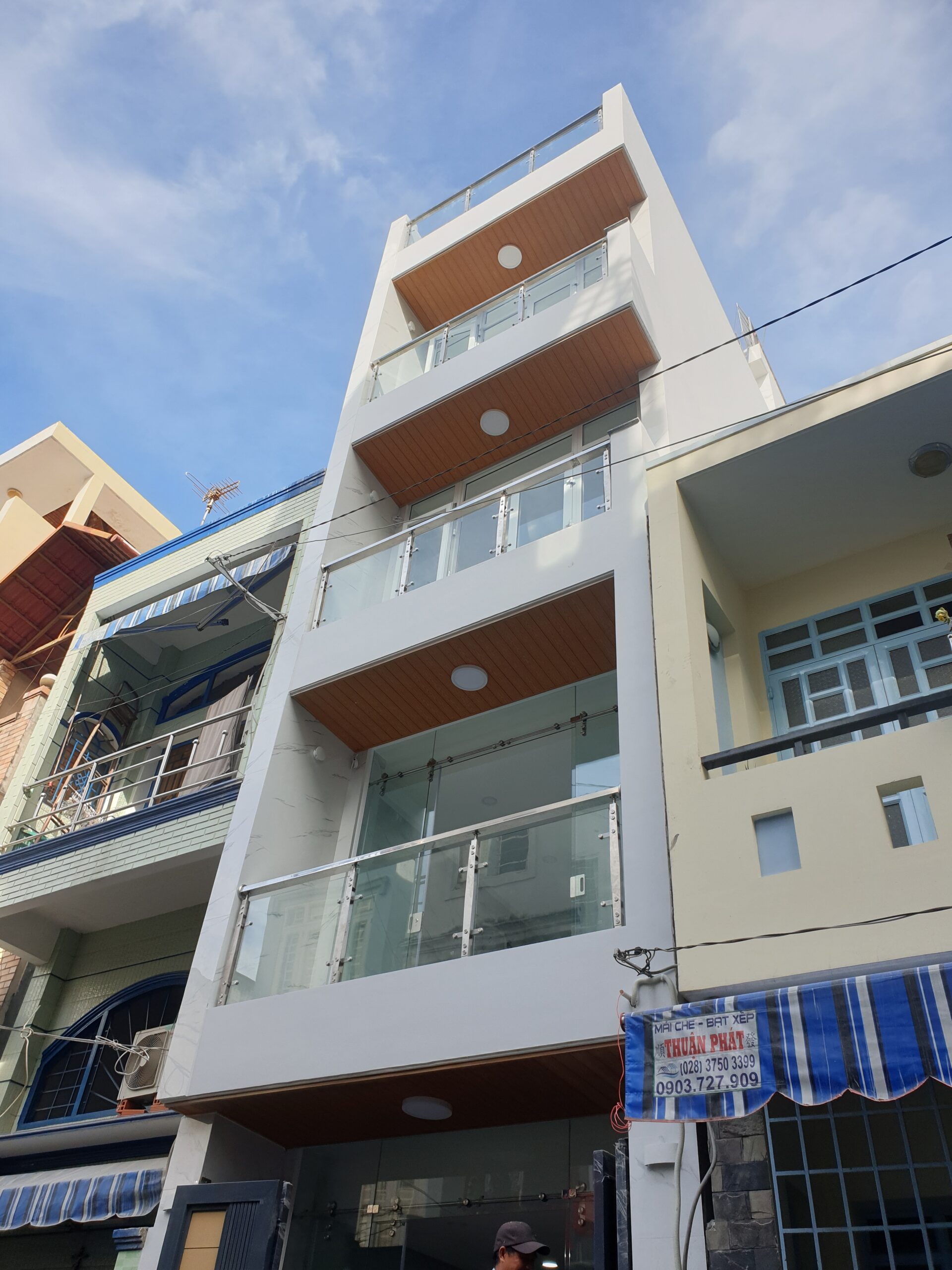 Quy trình thi công nhà phố - mặt tiền nhà anh Sơn