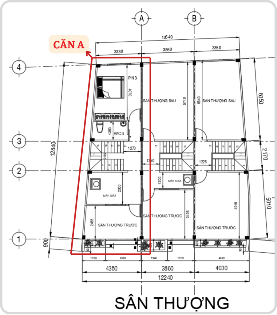 Minh họa phương pháp bóc tách và tính toán chi phí hoàn thiện