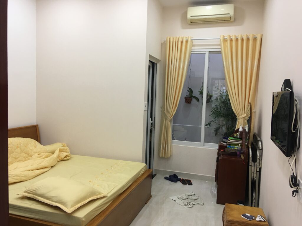 Thi công nhà phố uy tín hoàn thiện phòng ngủ tiện nghi
