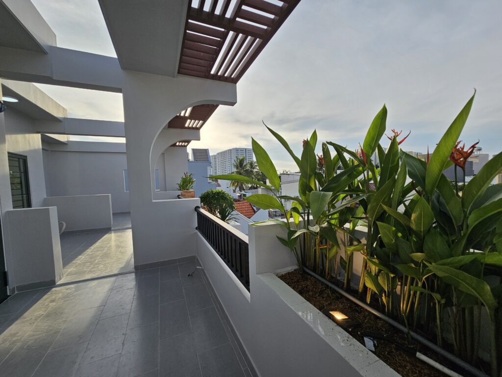 Sần thượng hoàn thiện