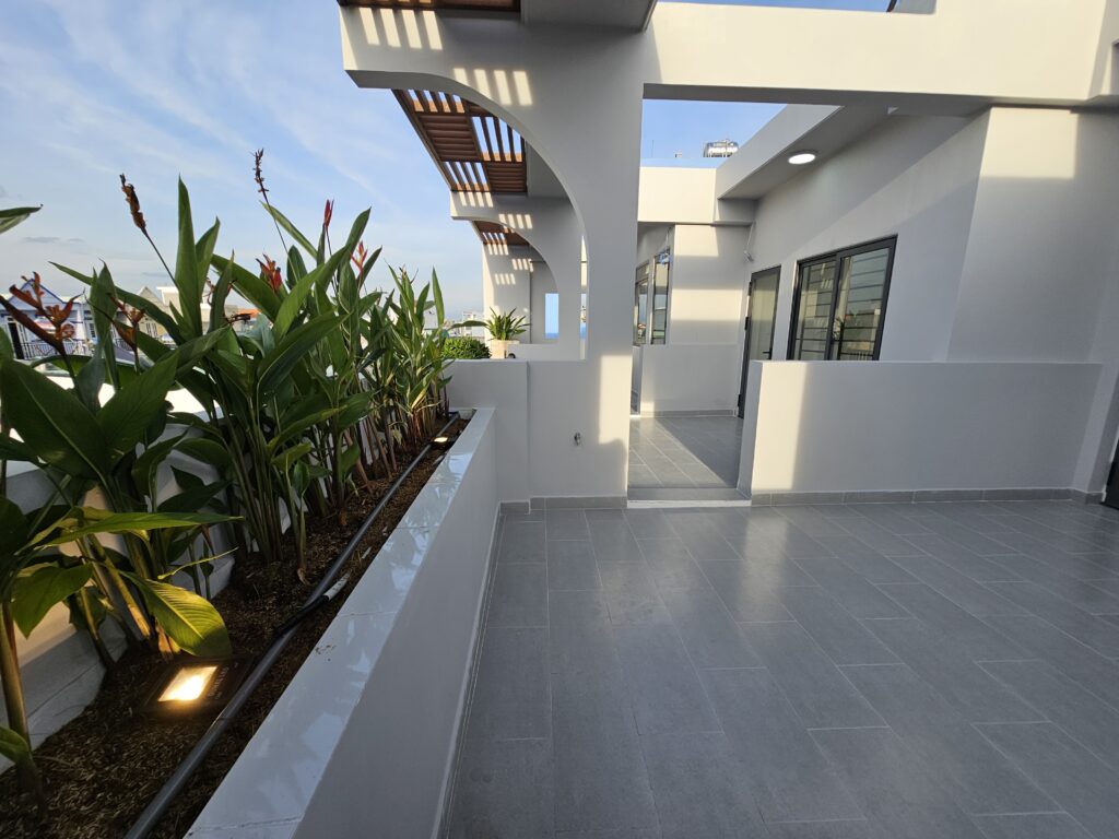 Sần thượng hoàn thiện