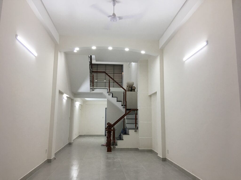 Tầng trệt hoàn thiện