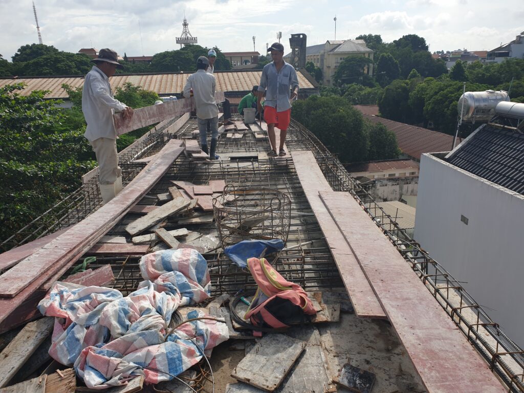 Thi công cốt thép