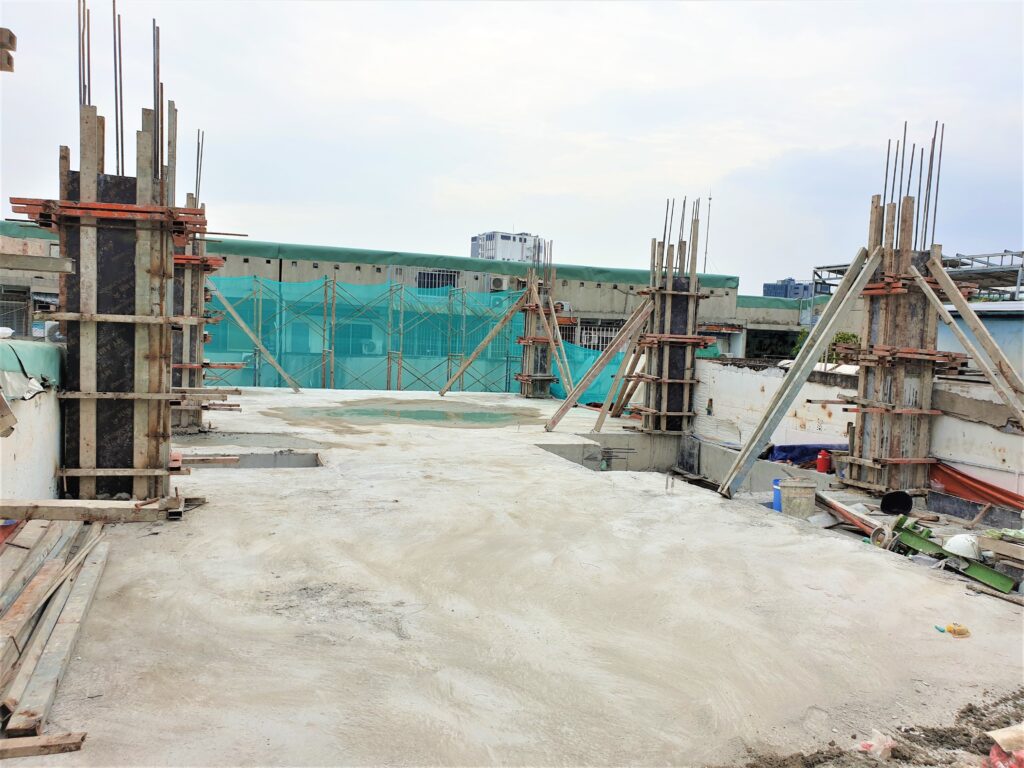 Đóng cốp pha cột