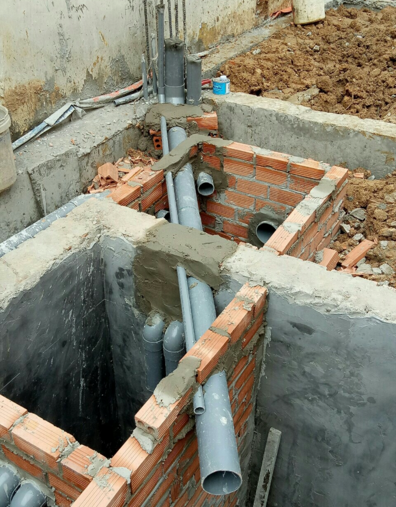 Thi công hầm tự hoại