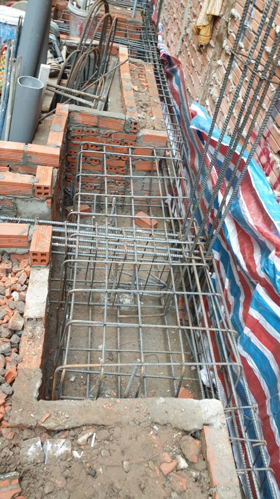 Thi công móng theo đúng bản vẽ kết cấu