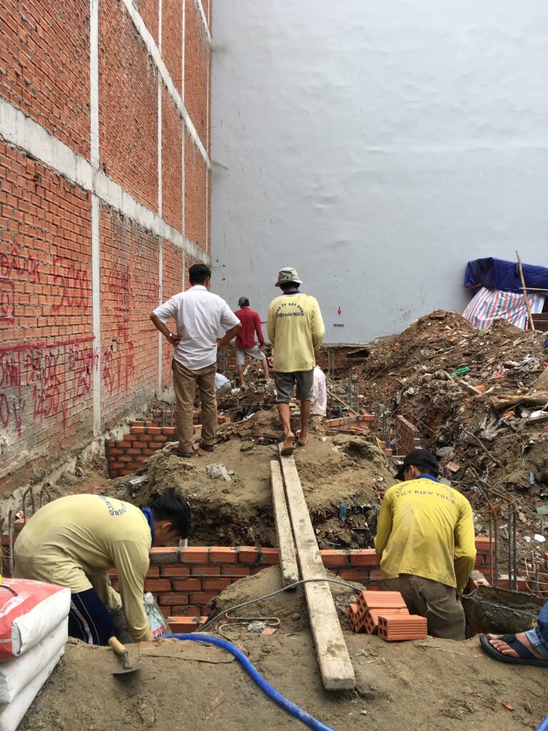 Thi công phần móng