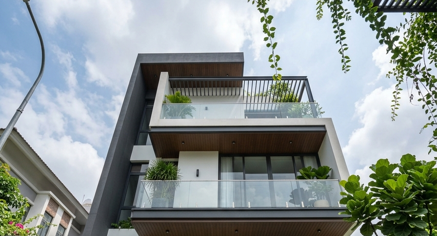 Nhà phố hiện đại
