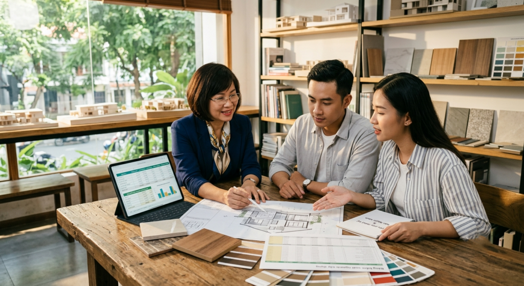 Tư vấn thiết kế giúp kiểm soát ngân sách xây nhà