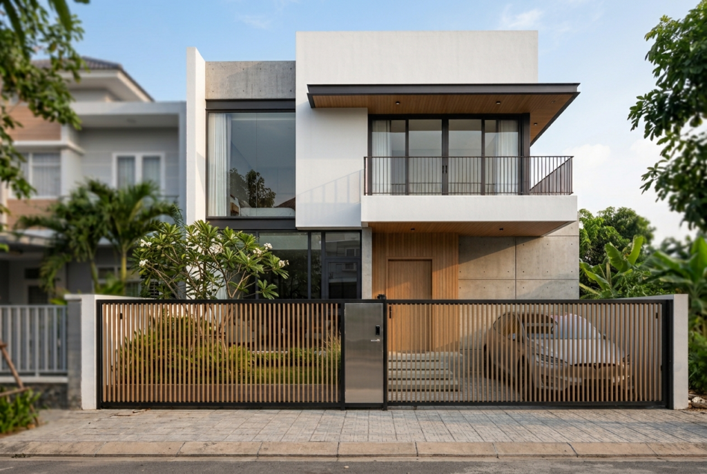 Nhà phố thiết kế theo phong cách tối giản