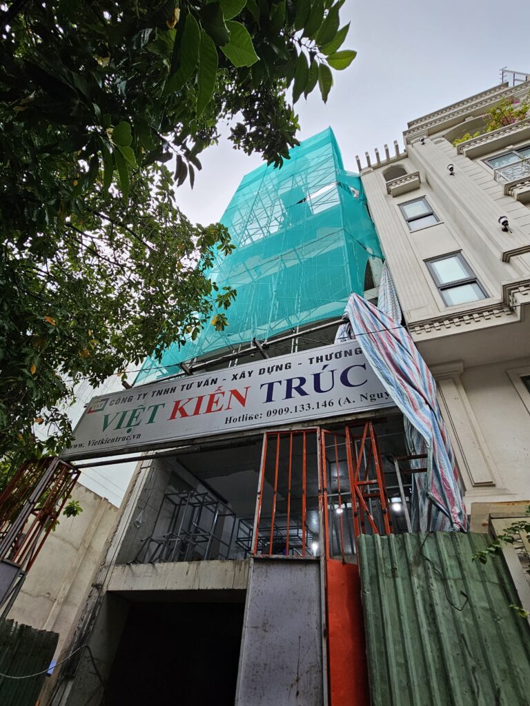 Lớp bao che nhà anh trường - Xây dựng căn hộ dịch vụ trọn gói