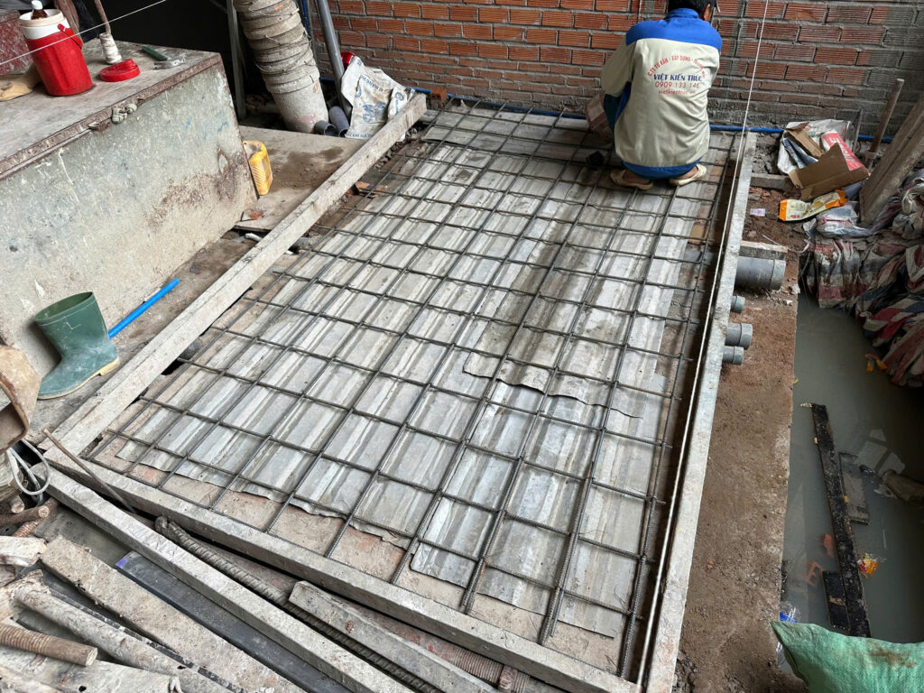 Thi công hầm tự hoại