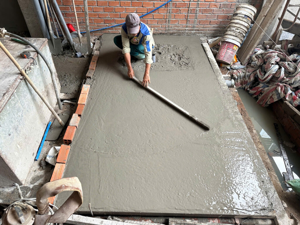 Thi công hầm tự hoại
