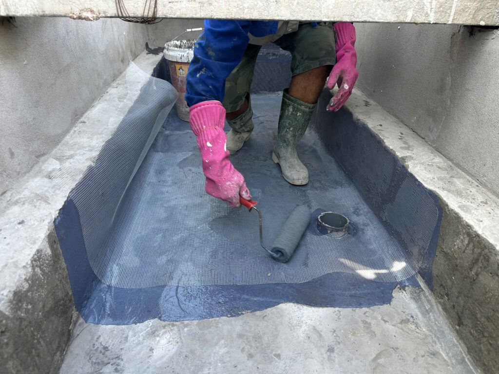 Lăn kova chống thấm seno