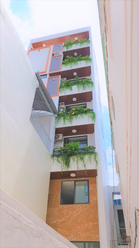 Mặt tiền căn hộ dịch vụ - Chị Vân