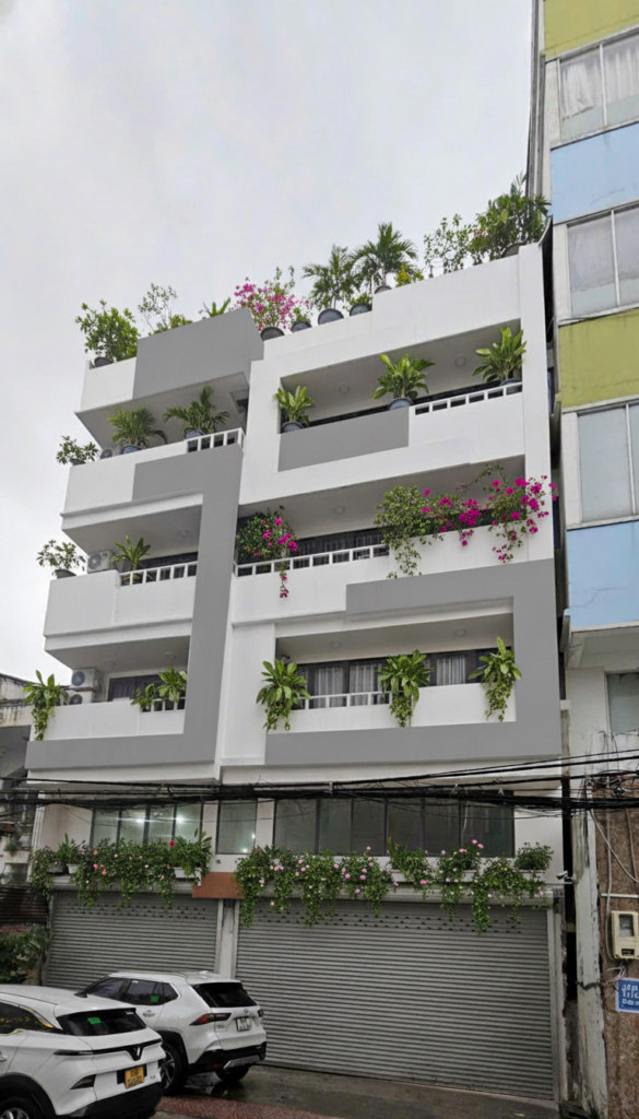 Hoàn thiện mặt tiền