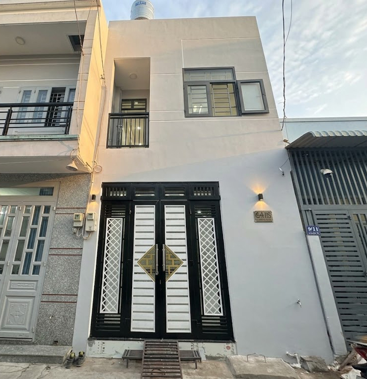 Mặt tiền nhà anh Anh hoàn thiện