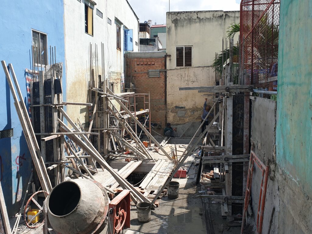 Thi công cốp pha cột
