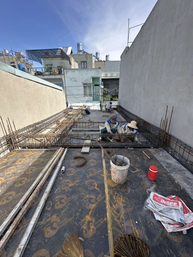 Thi công cốp pha sàn