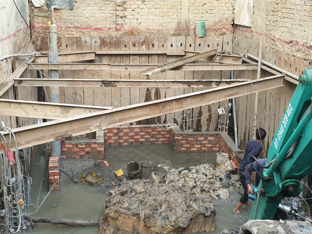 Thi công móng cọc