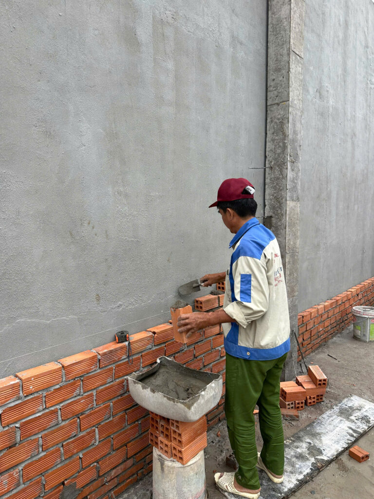 Xây tường