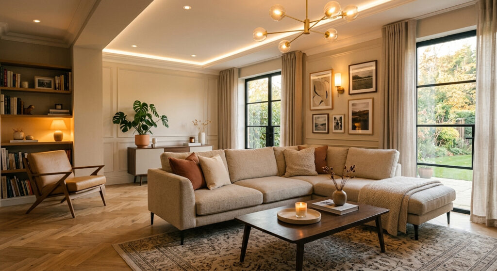 Cách bố trí ánh sáng trong nhà ở