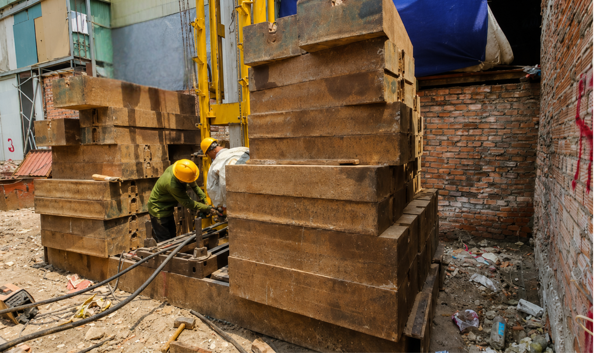 Vì sao cần kiểm tra tổng tải ép cọc?