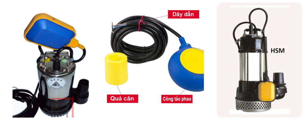 Kiểm soát mực nước trong hầm bằng bơm tự động