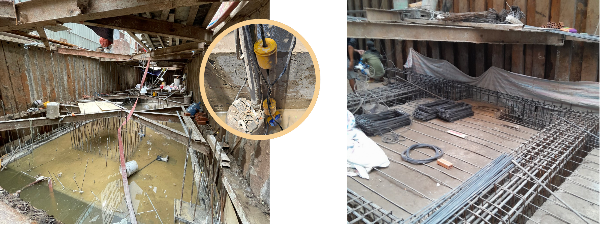 Kiểm soát mực nước trong hầm