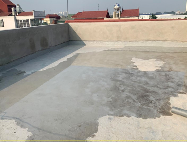 Nước đọng trên mái