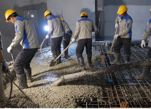 Sử dụng bê tông M400
