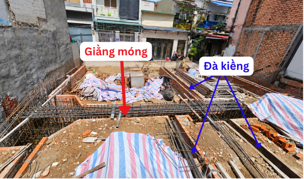 Phân biệt giằng móng và đà kiềng khi xem bản vẽ