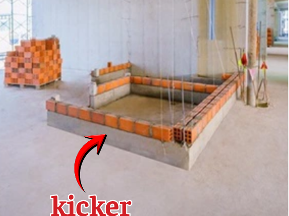Tạo kicker chân tường