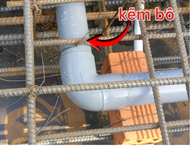 Dũng kẽm bô buộc cố định ống