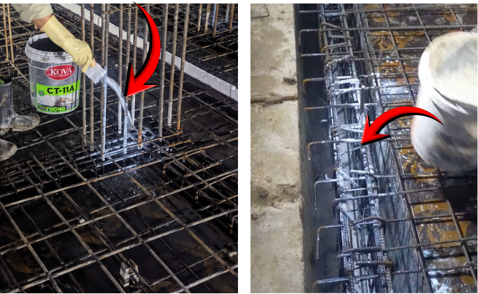 Xử lý các vị trí liên kết và mạch ngừng