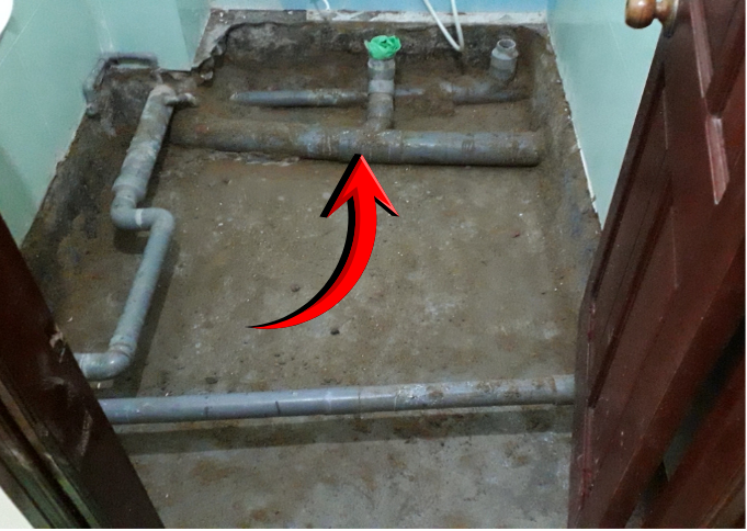 Bố trí đường ống cấp thoát nước