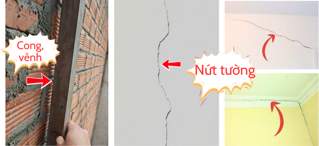 Hậu quả của xây tường không đạt chuẩn